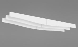 Ecophon Баффлы Волна 1190x(195-293)x40