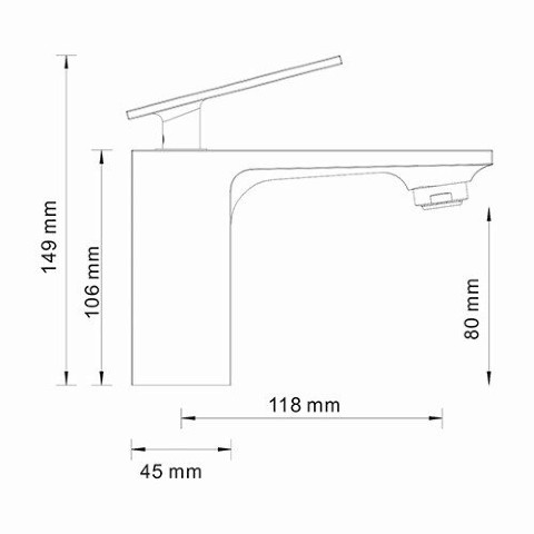 Alme 1503 Смеситель для раковины