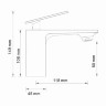 Alme 1503 Смеситель для раковины