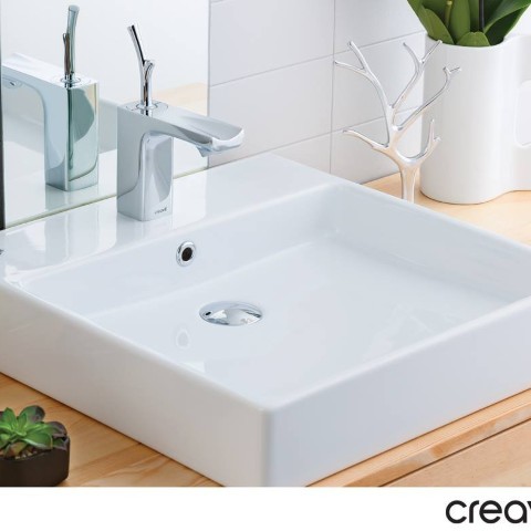 CREAVIT Раковина NX255 мебельная (50*50 см)