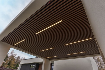 Кубообразная рейка Ш30/В60 RAL, алюминий 0,4