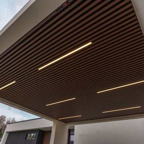 Кубообразная рейка Ш30/В60 RAL, алюминий 0,4