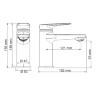 Glan 6603 Смеситель для раковины