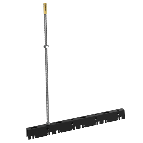 Кубообразная рейка Ш30/В80 RAL, алюминий 0,4