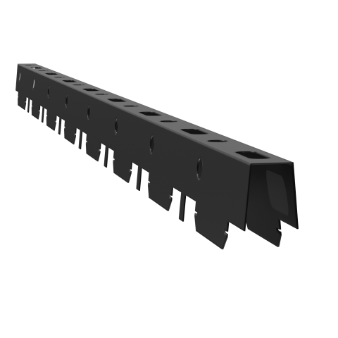 Кубообразная рейка Ш40/В80 RAL, алюминий 0,4