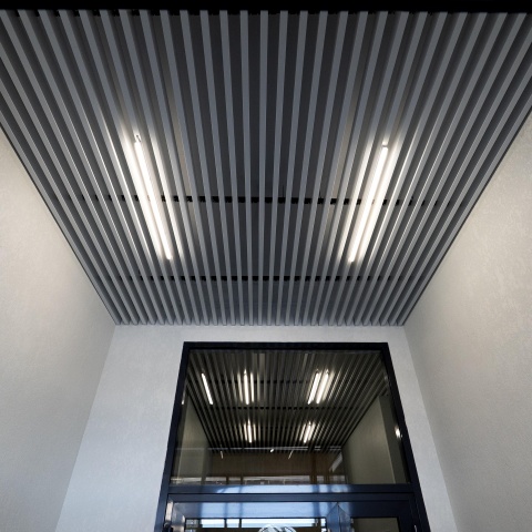 Кубообразная рейка Ш50/В80 белый, цинк 0,45