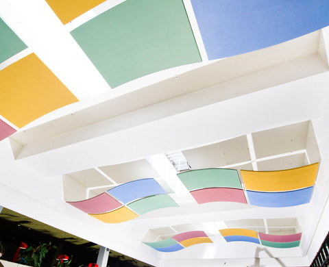 Потолочная плита Optima Canopy Convex 1170x1040x30