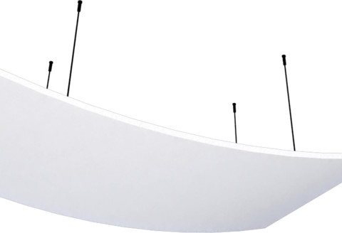 Потолочная плита Optima Canopy Convex 1170x1040x30