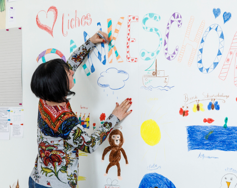Стеклообои Vitrulan Active Magnetic Whiteboard matt [готовое магнитно-маркерное покрытие, рулон 2.6 м, матовое]