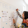 Стеклообои Vitrulan Active Magnetic Whiteboard matt [готовое магнитно-маркерное покрытие, рулон 2.6 м, матовое]