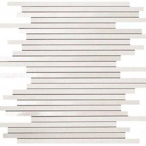 Настенная/напольная плитка из белой глины Dwell Off White Mosaico L