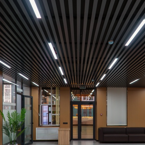 Кубообразная рейка Ш30/В50, цинк 0,45 Drap TX (белый, черный, графит)