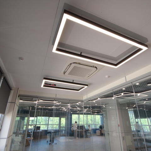 Кассета гладкая алюминий 1200х600 мм закрытый тип, белый, кромка "Tegular 90" 0,5 мм