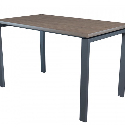 Стол NT 120x70 темный орех/антрацит