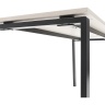 Стол NT 120x70 темный орех/антрацит