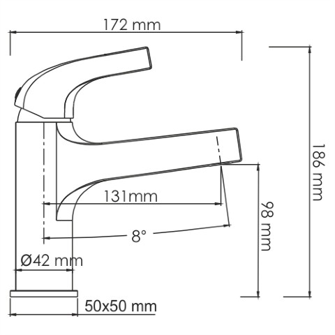 Sauer 7103 Смеситель для раковины