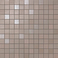 Настенная/напольная плитка из белой глины Brilliant Greige Perlé Mosaic