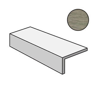 Керамический Гранит Окрашенный в Массе Etic Rovere Grigio Elemento L Strutturato