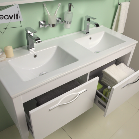 CREAVIT Раковина SU121 мебельная (46*121см)