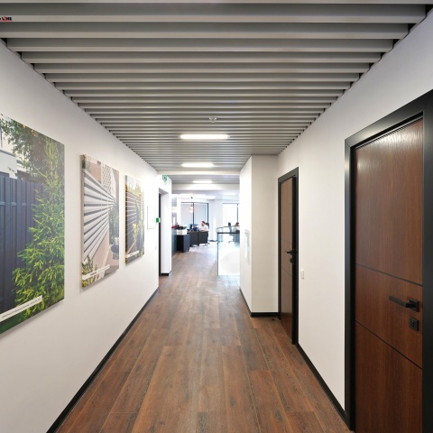 Кубообразная рейка Ш50/В50, цинк 0,45 Drap TX (белый, черный, графит)