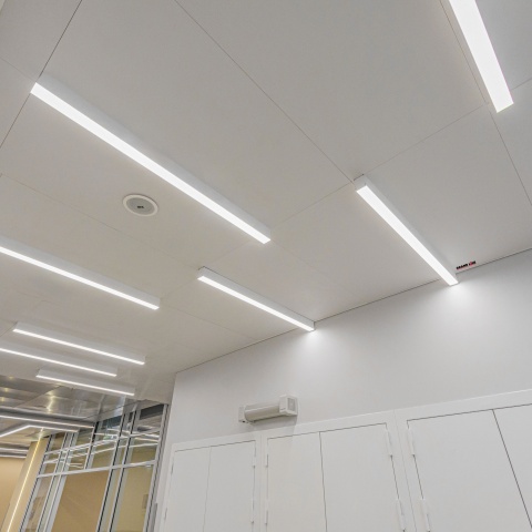 Кассета гладкая алюминий 1200х600 мм закрытый тип, белый, кромка "Tegular 90" 0,5 мм