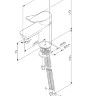 Смеситель для раковины AM.PM X-Joy F85A02100