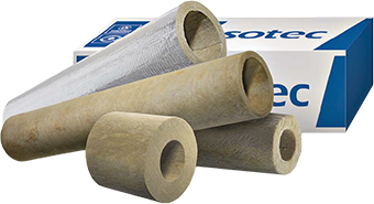 Цилиндры из каменной ваты Isotec Section AL 1200x70x57