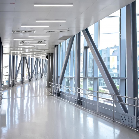 Кассета антибактериальная алюминий 600х600 мм закрытый тип, кромка "Tegular 45" 0,5 мм