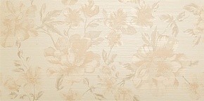 Настенная/напольная плитка из белой глины Brilliant Champagne Fleurs
