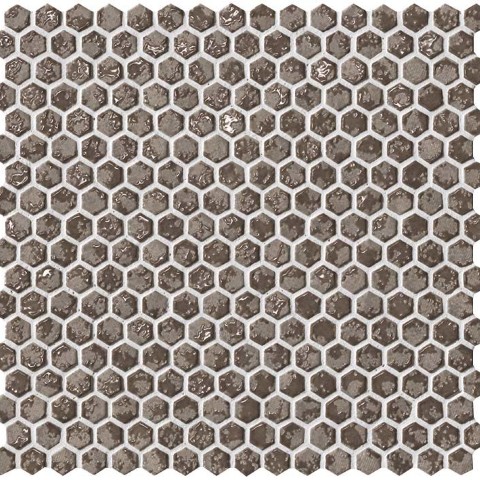 Настенная/напольная плитка из белой глины Dwell Greige Hexagon