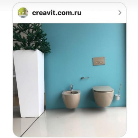 CREAVIT FREE Комплект (Унитаз+Инсталляция+Кнопка+крышка)