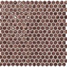 Настенная/напольная плитка из белой глины Dwell Rust Hexagon Gold
