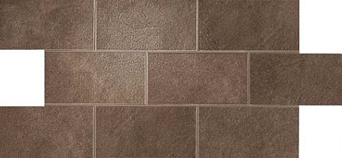 Керамический Гранит Окрашенный в Массе Dwell Brown Leather Brick Lappato