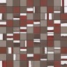 Настенная/напольная плитка из белой глины Dwell Rust Mosaico Mix
