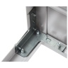Медицинский стеллаж СТМ MS 200/100х30/6