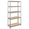 Стеллаж SBL 180KD/120x40/5 оцинкованный