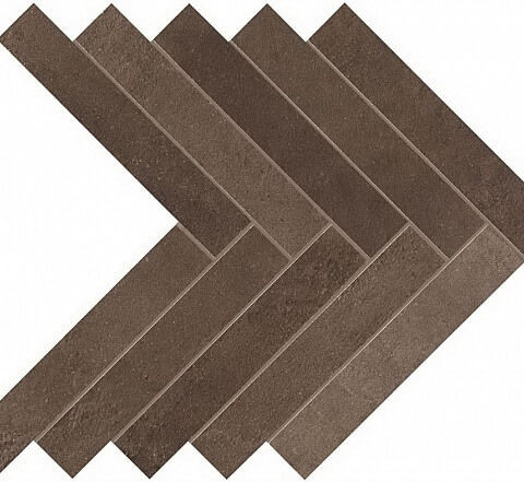 Керамический Гранит Окрашенный в Массе Dwell Brown Leather Herringbone