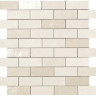 Настенная/напольная плитка из белой глины Ewall Pure MiniBrick