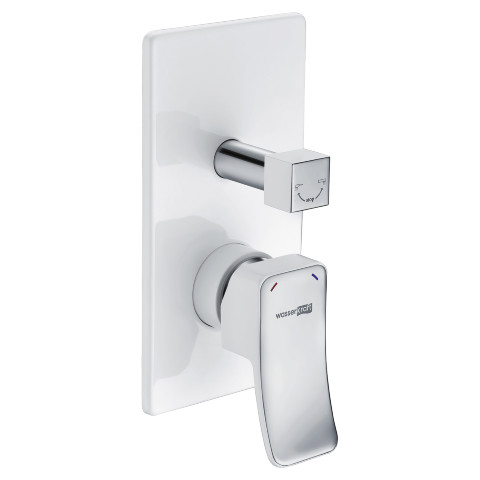 Смеситель для ванны и душа Aller арт. 10641WHITE