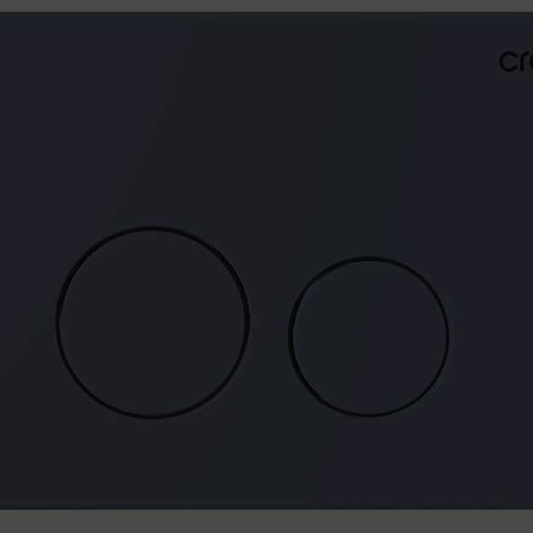 CREAVIT Кнопка для инсталляции TERRA черная матовая GP9002.01