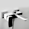 Смеситель для ванны с коротким изливом Aller арт. 1061WHITE