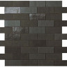 Настенная/напольная плитка из белой глины Ewall Moka MiniBrick