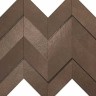 Керамический Гранит Окрашенный в Массе Dwell Brown Leather Chevron 3D