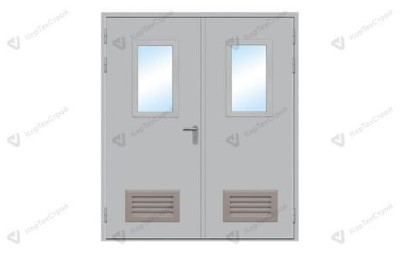 Дверь противопожарная двупольная EIS-60