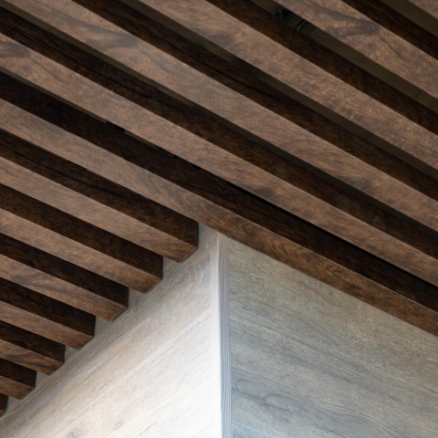 Кубообразная рейка Ш30/В80, цинк 0,45 Antique Wood, White Wood