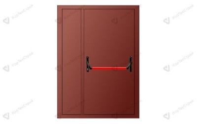 Полуторапольная дверь с антипаникой EIS-60
