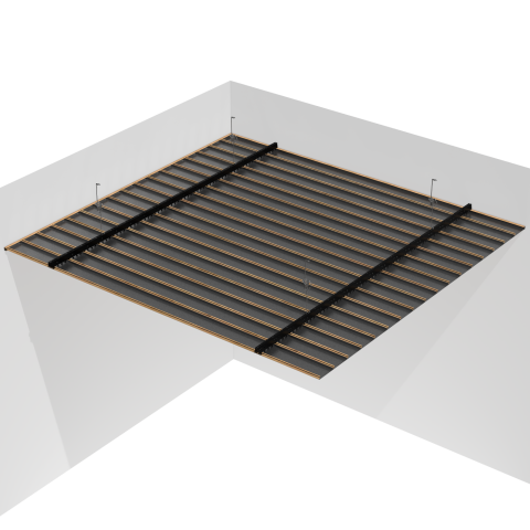 Рейка 150 мм Honey Wood, алюминий 0,4 Рейка 150 мм Honey Wood, алюминий 0,4