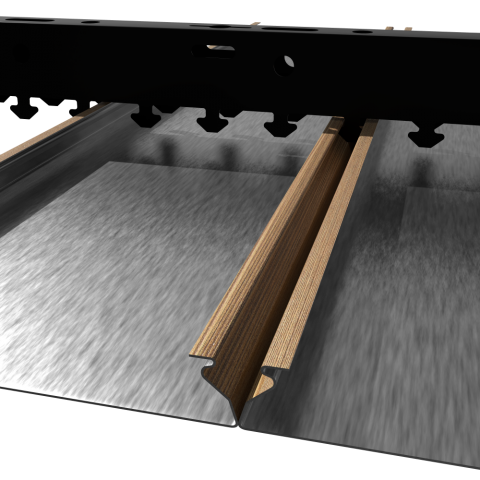 Рейка 150 мм Honey Wood, алюминий 0,4 Рейка 150 мм Honey Wood, алюминий 0,4