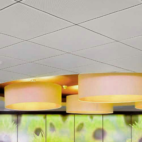 ORCAL Экстра Микроперфорация Rg 0701 с флисом 600x600x8 Tegular 8