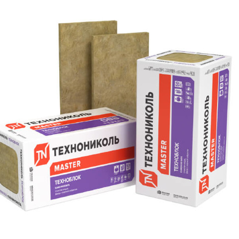 Базальтовый утеплитель ТехноНИКОЛЬ Техноблок Стандарт 1200х600х50 мм 8 шт